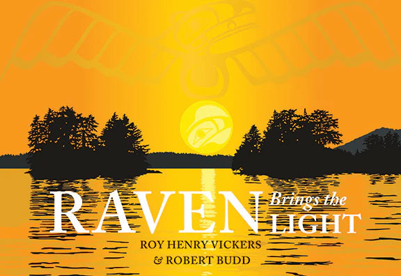 Board Book For Kids - Raven Brings The Light by Roy Henry Vickers & Robert Budd-Children's Book-Harbour Publishing-[baby-book]-[childrens-book]-[indigenous-stories-]-All The Good Things From BC
