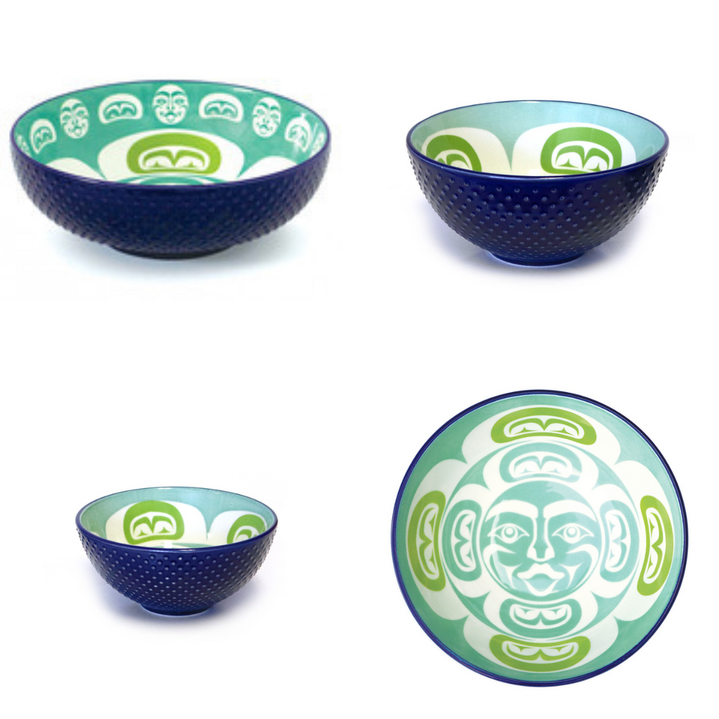 Porcelain Art Serving Bowl Set - Moon by Simone Diamond (3pcs)