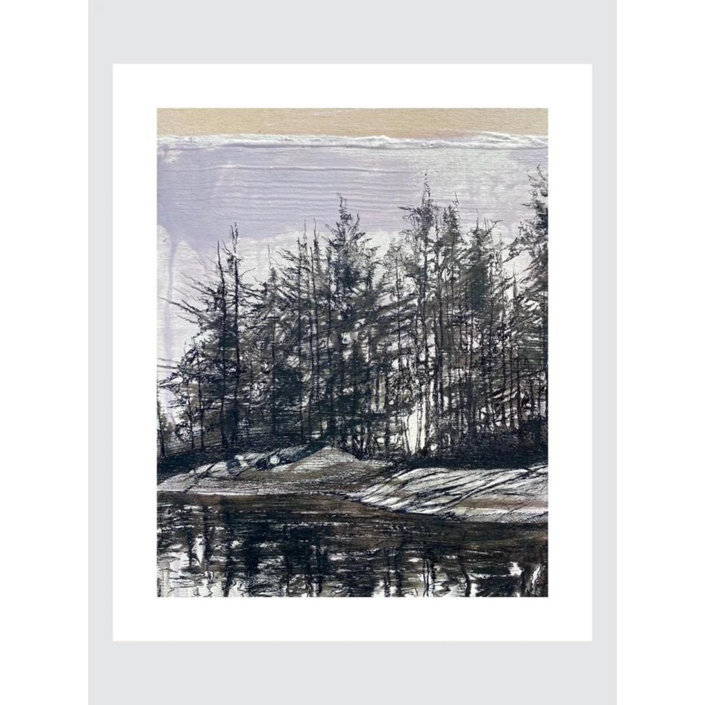 Wall Art Print - Desolation Sound Predeaux Haven by Heidi The Artist (8x10, Paper)
