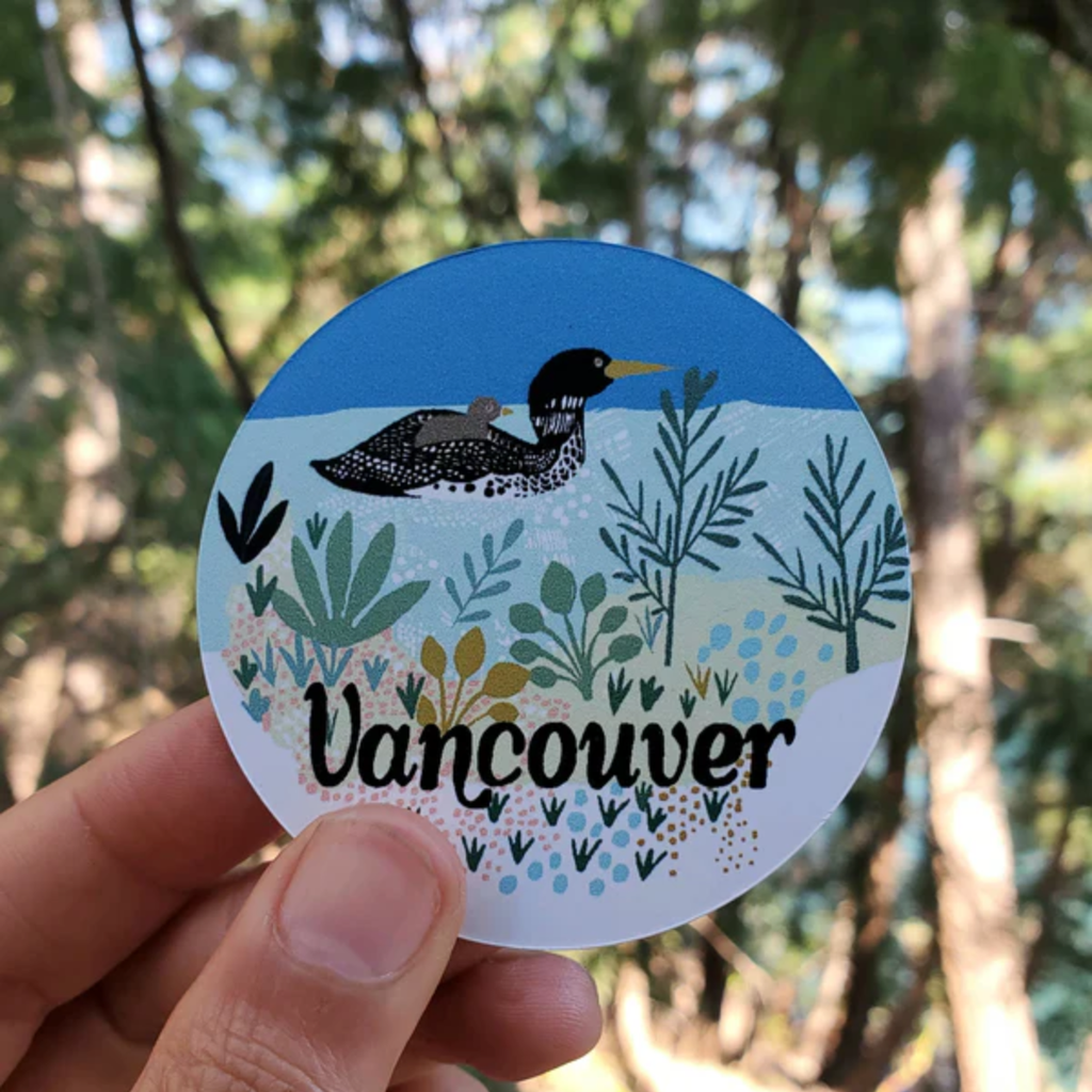 Fridge Magnet - Loon "Vancouver" by Anja Jane