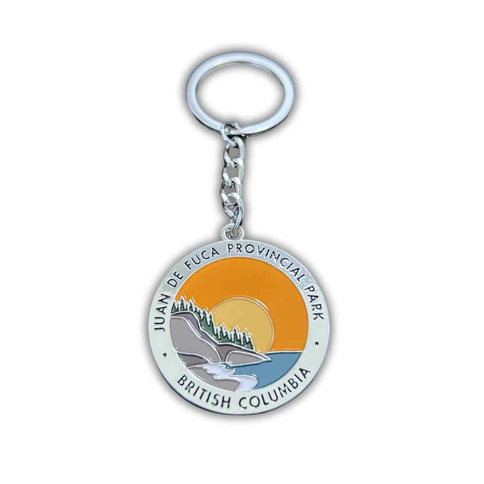BC Parks Keychain  – Juan De Fuca Provincial Park