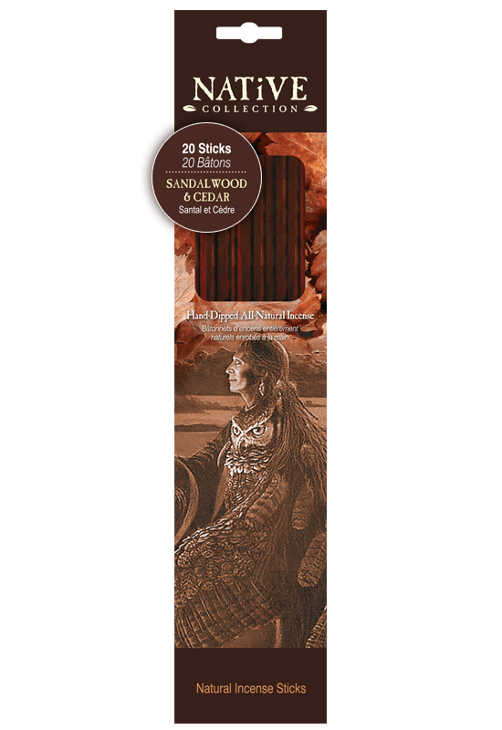 Incense  Sticks - Sandalwood & Cedar by Monague