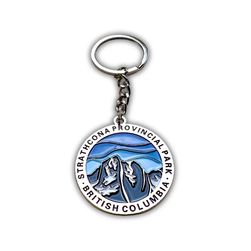 BC Parks Keychain  – Strathcona Provincial Park