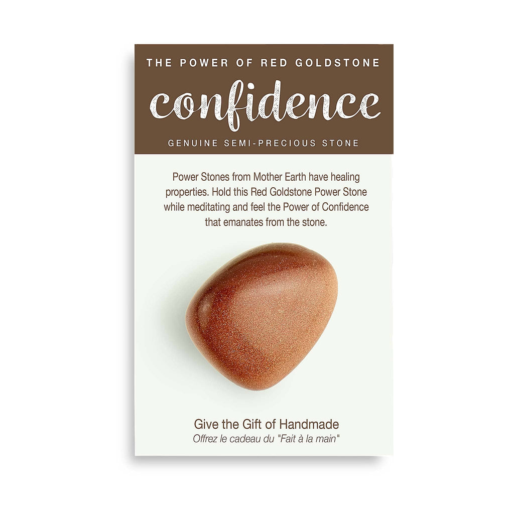Power Stone - Red Goldstone for Confidence