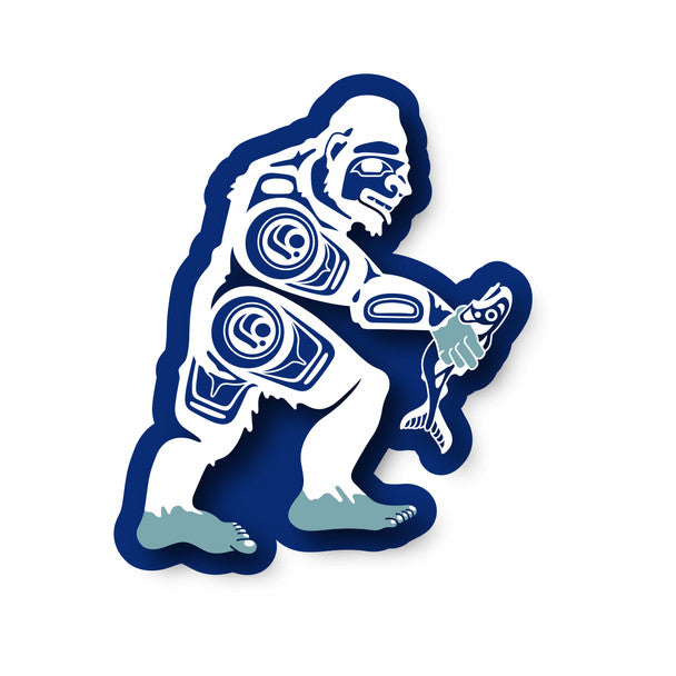 3D Fridge Magnet - Spirit Sasquatch by Colby Gates-Magnet-Native Northwest-[fridge magnets-[decorative fridge magnets]-[souvenir fridge magnets]-All The Good Things From BC