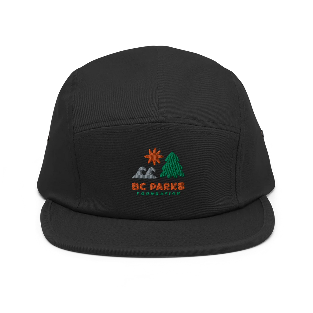 5 Panel Hat - Elements by Turbo Bambi for BC Parks Foundation (Black)