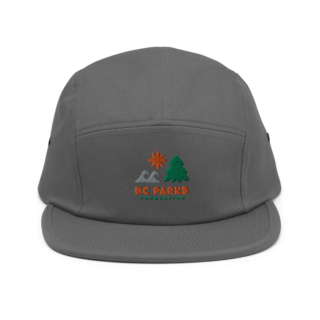 5 Panel Hat - Elements by Turbo Bambi for BC Parks Foundation (Dark Grey)
