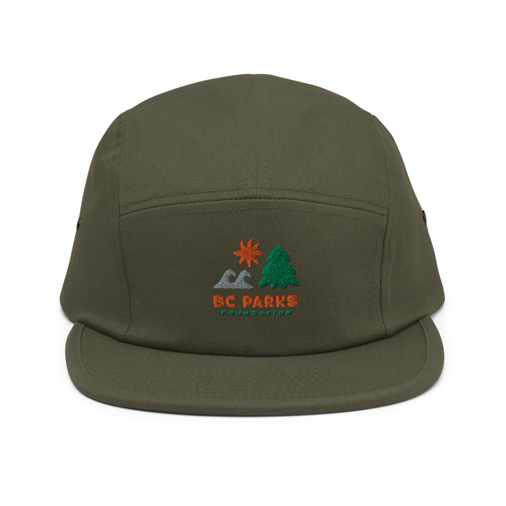5 Panel Hat - Elements by Turbo Bambi for BC Parks Foundation (Green)