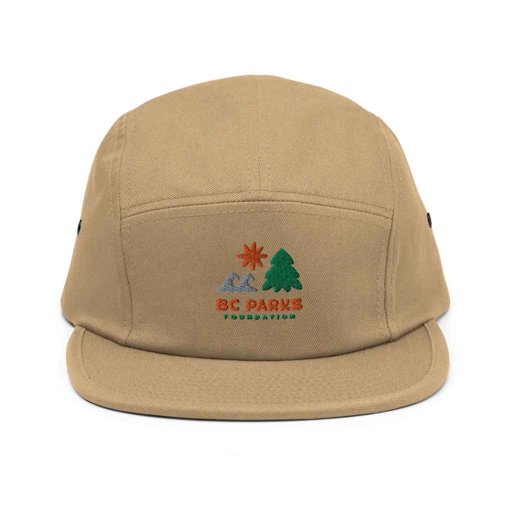 5 Panel Hat - Elements by Turbo Bambi for BC Parks Foundation (Khaki)