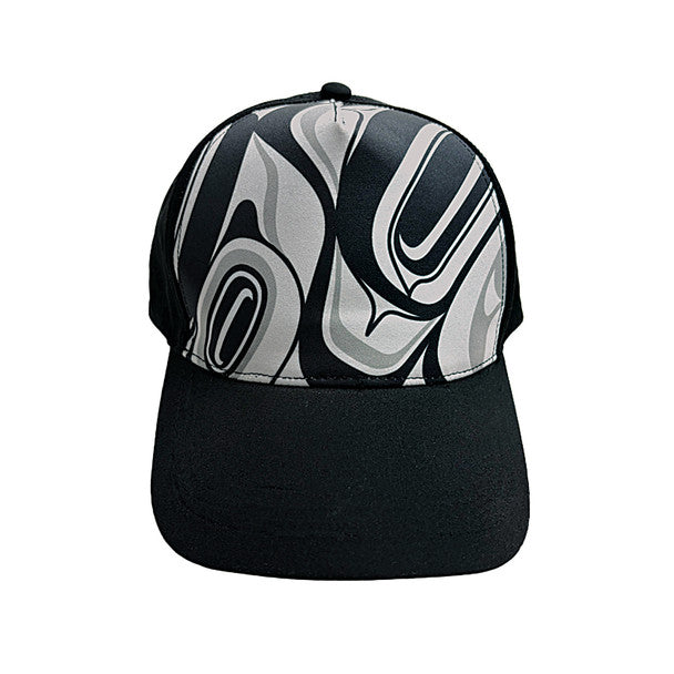 Adjustable Water Repellent Baseball Cap - Eagle by Roger Smith