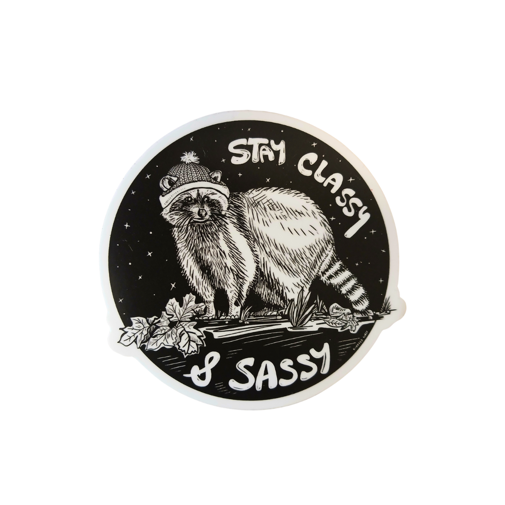 BC Sticker - "Stay Classy & Sassy" by Kindred Coast