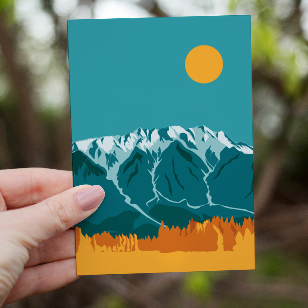BC Wall Art Print - Mount Currie in Pemberton by Ivivid Design (Small Paper Art Print)-Paper Art Print-Ivi Design-[bc wall art prints]-[bc landscape wall art prints]-[bc artists prints]-All The Good Things From BC