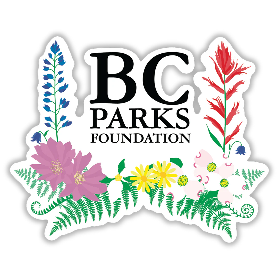 BC Sticker – Wildflowers by BC Parks Foundation