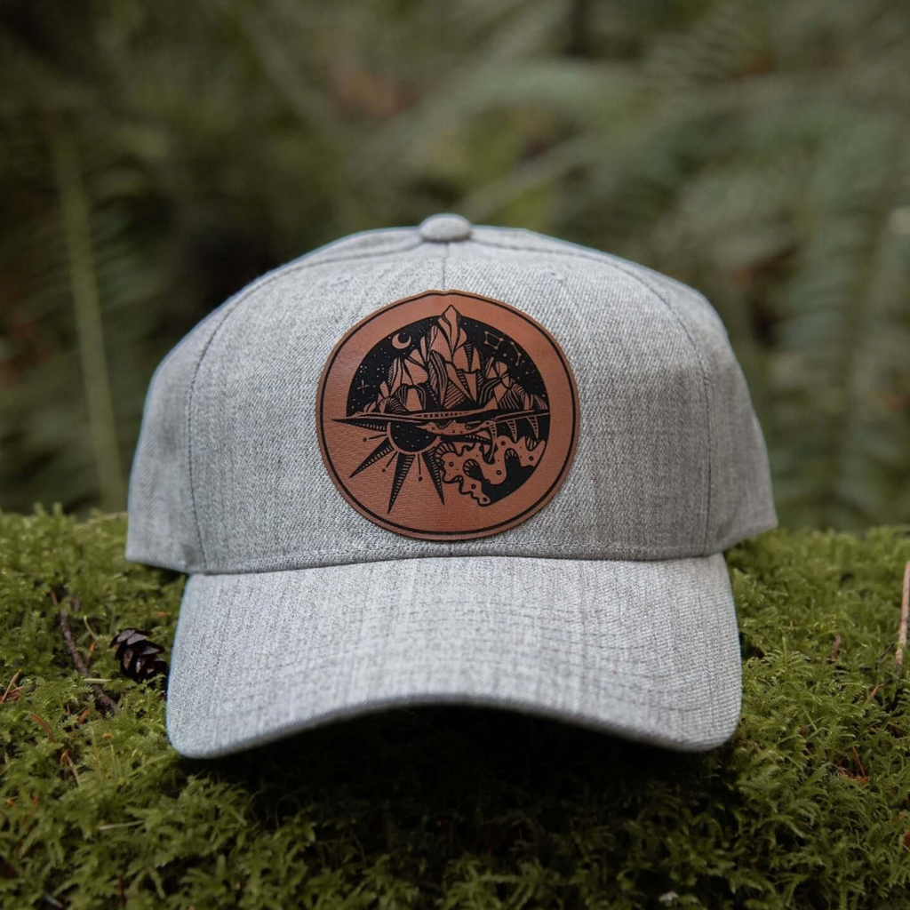Baseball Cap - Sea To Sky by Mountain Mornings (Gray)