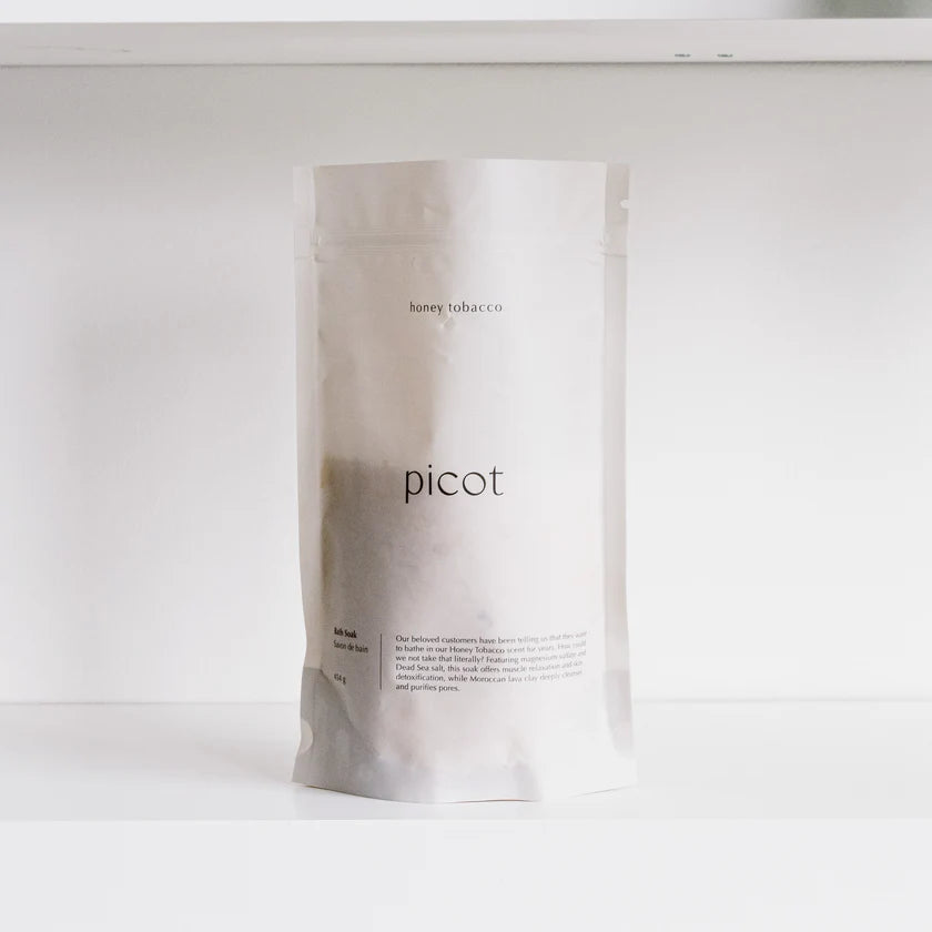 Bath Soak – Honey Tobacco by Picot