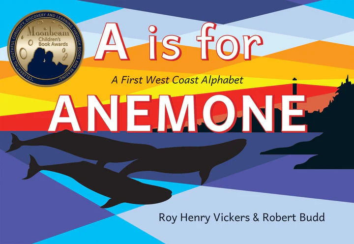 Board Book For Kids - A is for Anemone by Roy Henry Vickers & Robert Budd (West Coast Alphabet)-Children's Book-Harbour Publishing-[baby-book]-[childrens-book]-[indigenous-stories-]-All The Good Things From BC