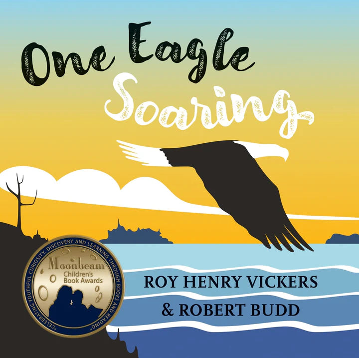 Board Book For Kids - One Eagle Soaring by Roy Henry Vickers & Robert Budd-Children's Book-Harbour Publishing-[baby-book]-[childrens-book]-[indigenous-stories-]-All The Good Things From BC