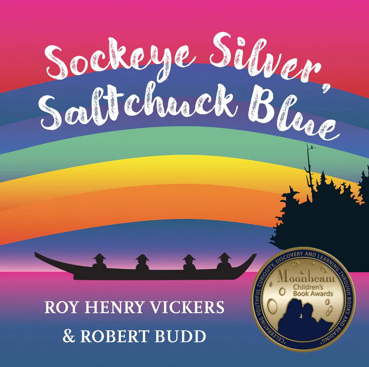 Board Book For Kids - Sockeye Silver, Saltchuck Blue by Roy Henry Vickers & Robert Budd-Children's Book-Harbour Publishing-[baby-book]-[childrens-book]-[indigenous-stories-]-All The Good Things From BC