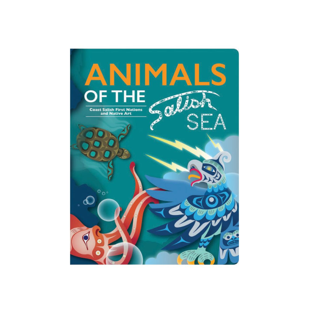 Board Book For Kids - Animals Of The Salish Sea by Melaney Gleeson-Lyall (Point)-Children's Book-Native Northwest-[baby-book]-[childrens-book]-[indigenous-stories-]-All The Good Things From BC