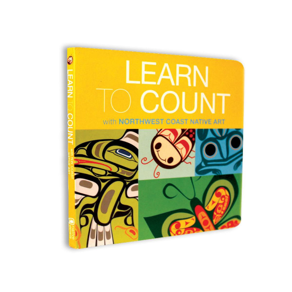 Board Book For Kids - Learn To Count With Northwest Coast Native Art-Children's Book-Native Northwest-[baby-book]-[childrens-book]-[indigenous-stories-]-All The Good Things From BC