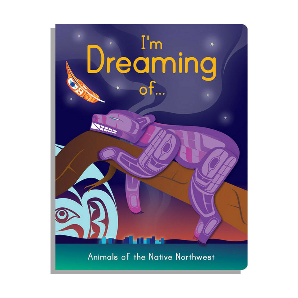 Board Book For Kids - I am Dreaming of Animals of the Native Northwest by Melaney Gleeson-Lyall (Point)-Children's Book-Native Northwest-[baby-book]-[childrens-book]-[indigenous-stories-]-All The Good Things From BC
