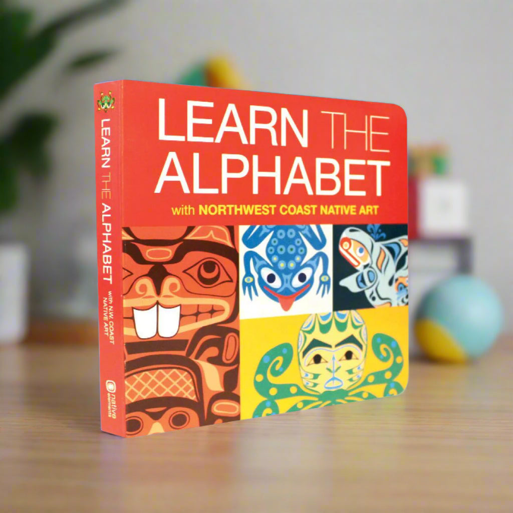 Board Book For Kids - Learn The Alphabet With Northwest Coast