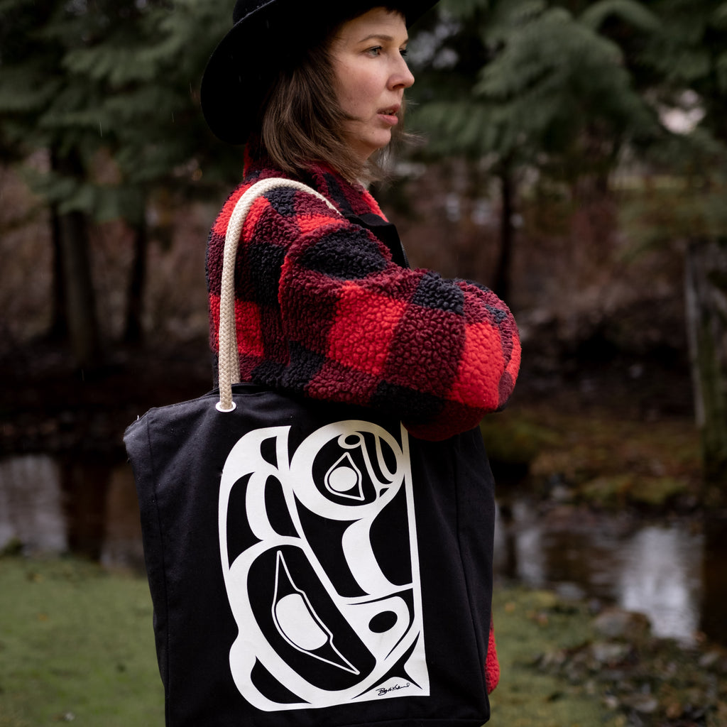Canvas Tote Bag - Raven by Roy Henry Vickers – All The Good Things From BC