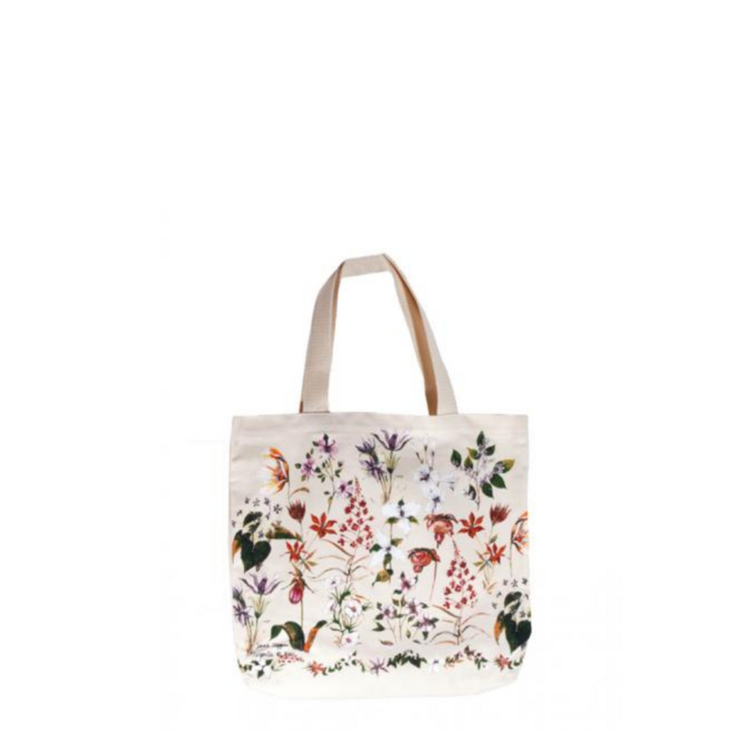 Canvas Tote Bag - Wildflowers - Floral - Shopping Bag - Panabo - Designed in Canada - All The Good Things From BC