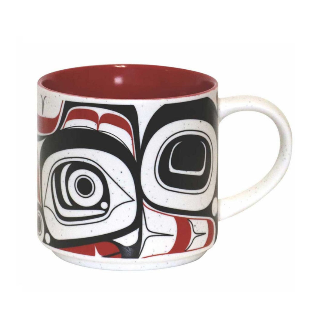 Ceramic Coffee Mug 16 oz - Matriarch Bear by Morgan Asoyuf