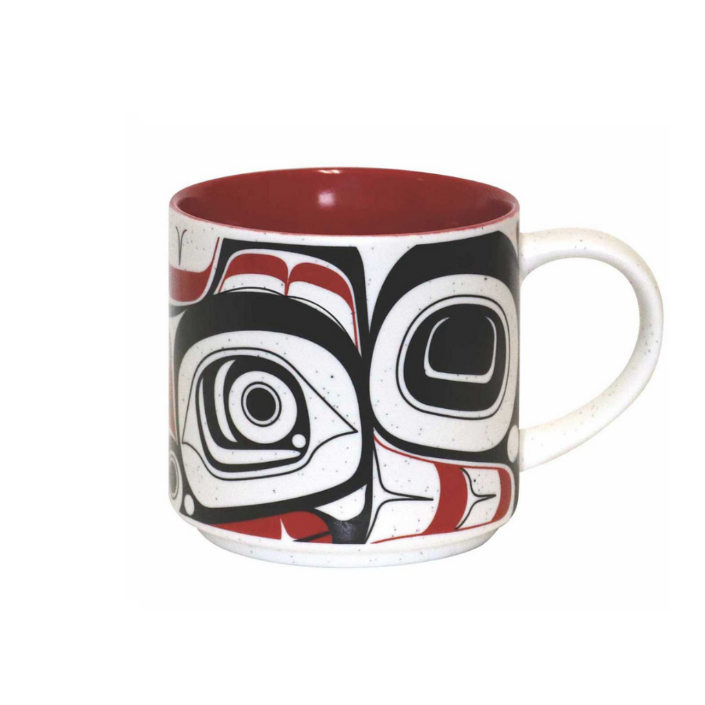 Coffee Mug - Matriarch Bear by Morgan Asoyuf-White Mug-Native Northwest-[best gift from bc cnada]-[best coffee mugs]-[perfect employee gift]-All The Good Things From BC