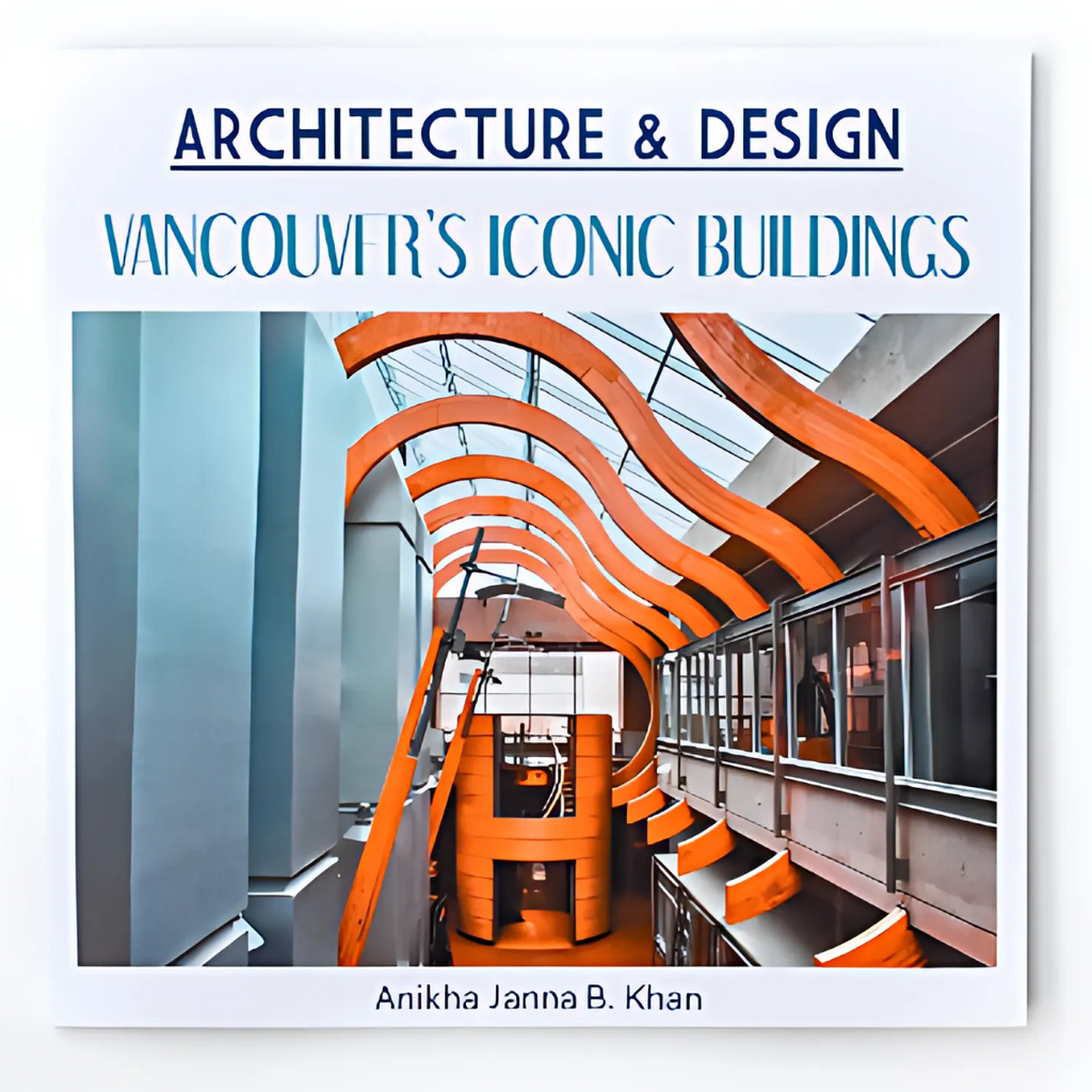 Coffee Table Book - Vancouver's Iconic Buildings by Anikha Janna B. Khan (cover features UBC Laboratories)