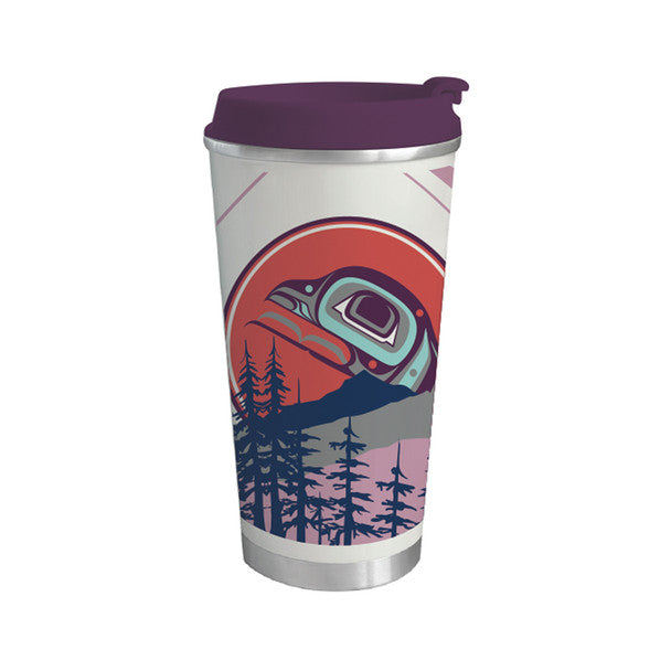 Travel Coffee Mug 18 oz - The Light Keeper by Adam Lewis