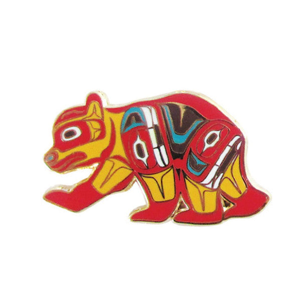 Enamel Pin - Bear by Ben Houstie