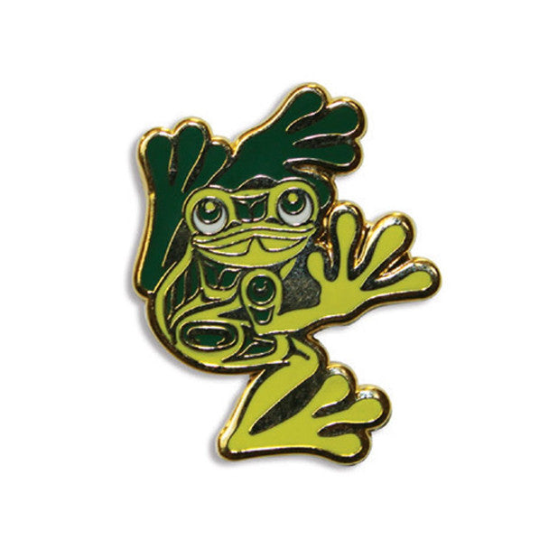 Enamel Pin - Frog by Corey W. Moraes