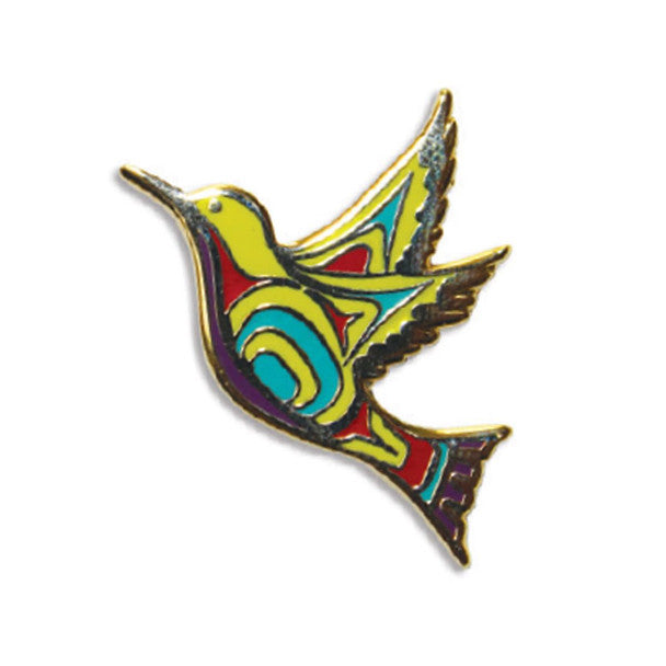 Enamel Pin - Hummingbird by Nicole La Rock