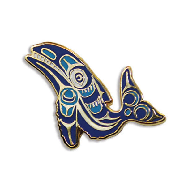 Enamel Pin - Whale by Ryan Cranmer