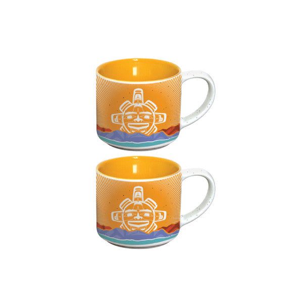 Espresso Mug Set - Chilkat Sun by Nahaan