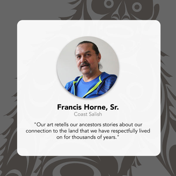 Men's T-Shirt - Sasquatch by Francis Horne Sr.