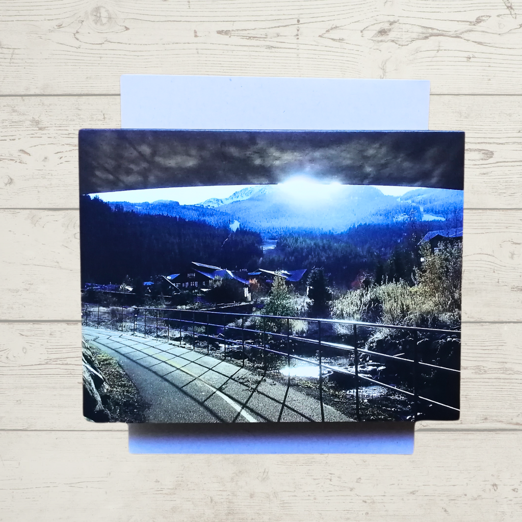 Greeting Card - Morning At Creekside, Whistler "B.C." by Adela Beranek-Card-All The Good Things From BC-[canada greeting cards]-[artsy greeting card]-[best local gift bc]-All The Good Things From BC