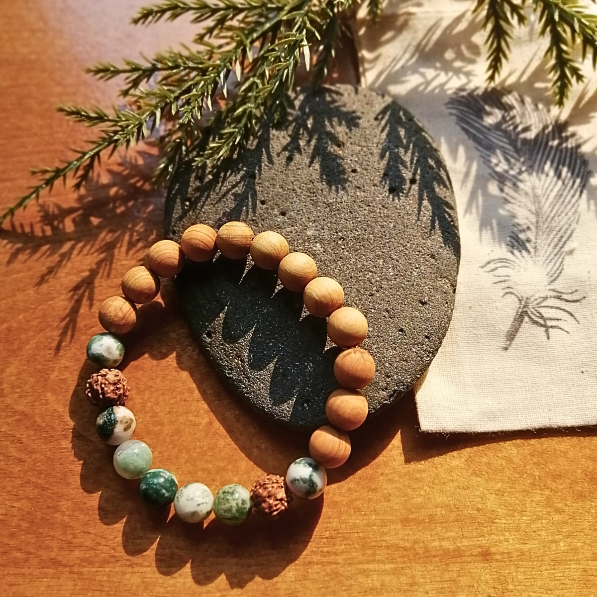 Healing properties online of wood beads