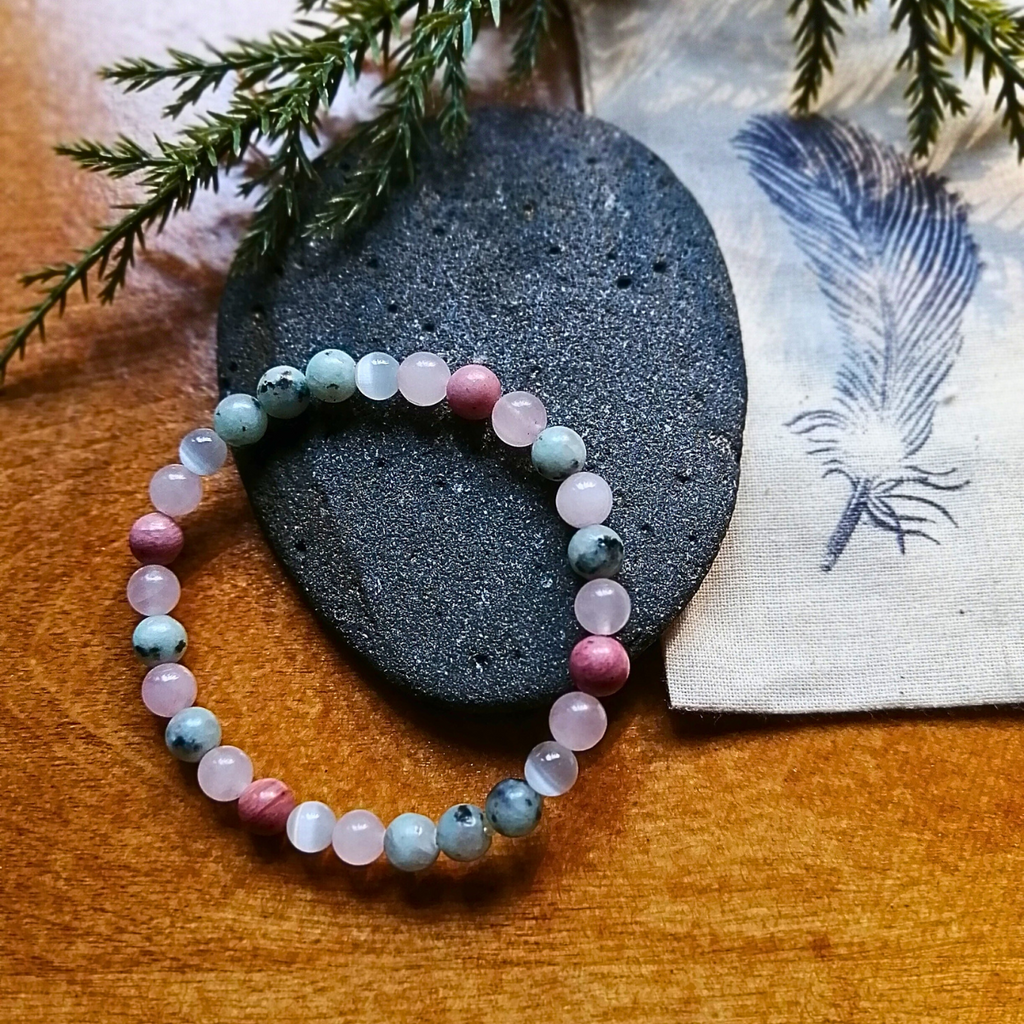 Healing Bracelet - Heart Remedy (small beads)