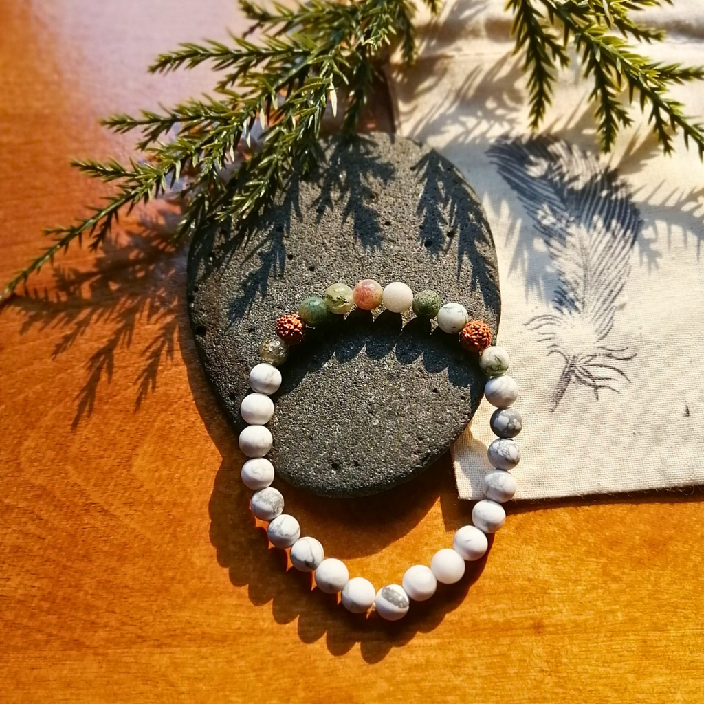 Healing Bracelet - Mountain Mala (small beads)