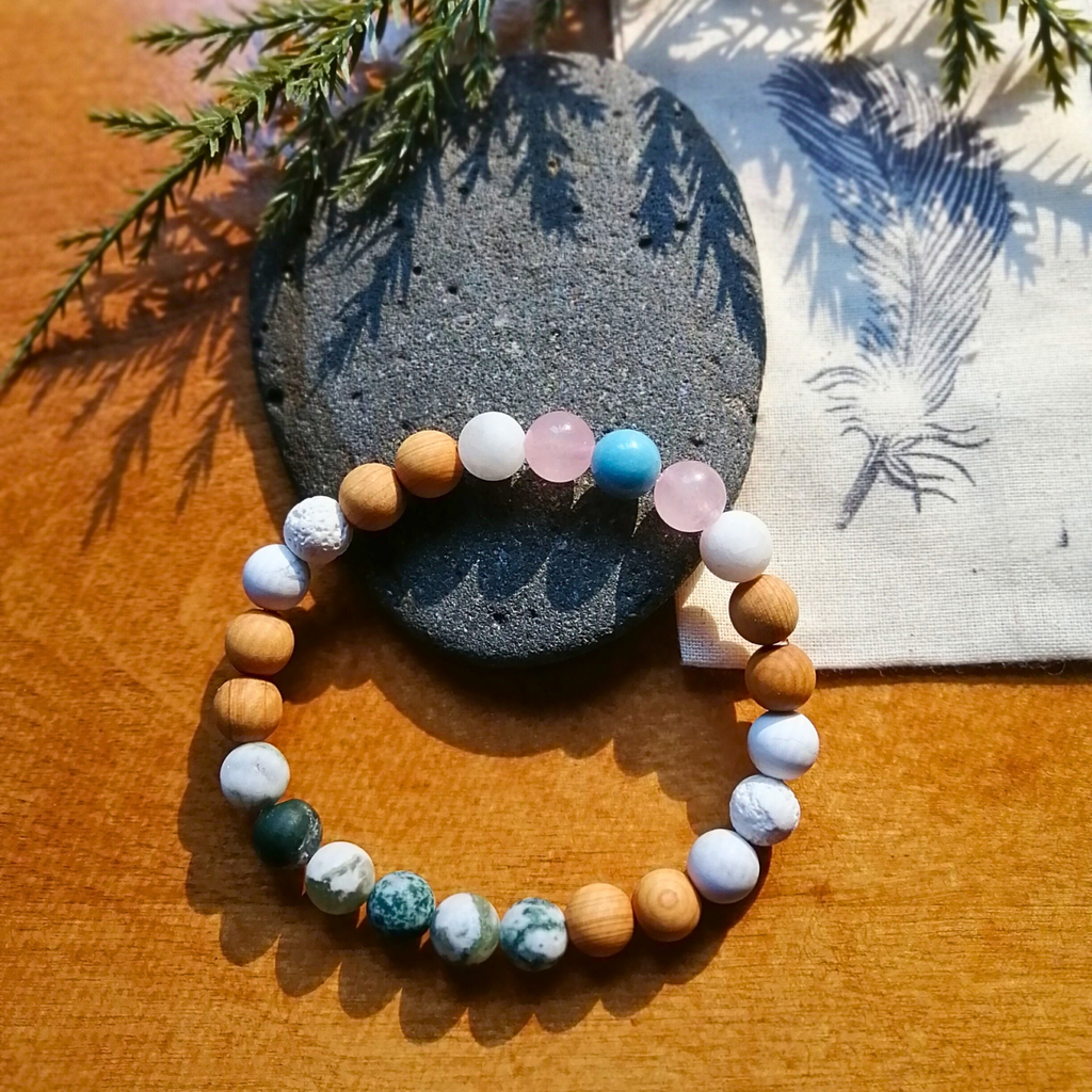 Healing Bracelet - Sea To Sky (small beads)