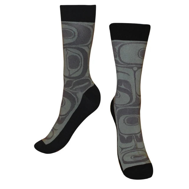 Indigenous Art Socks - Eagles by Allan Weir