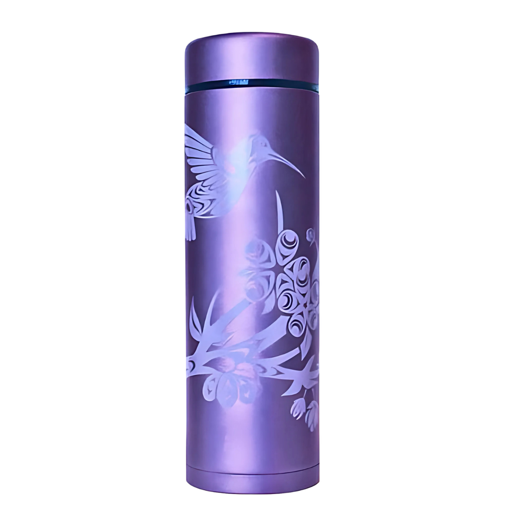 Insulated Tumbler with Lid & Strainer 17 oz - Hummingbird by Simone Diamond