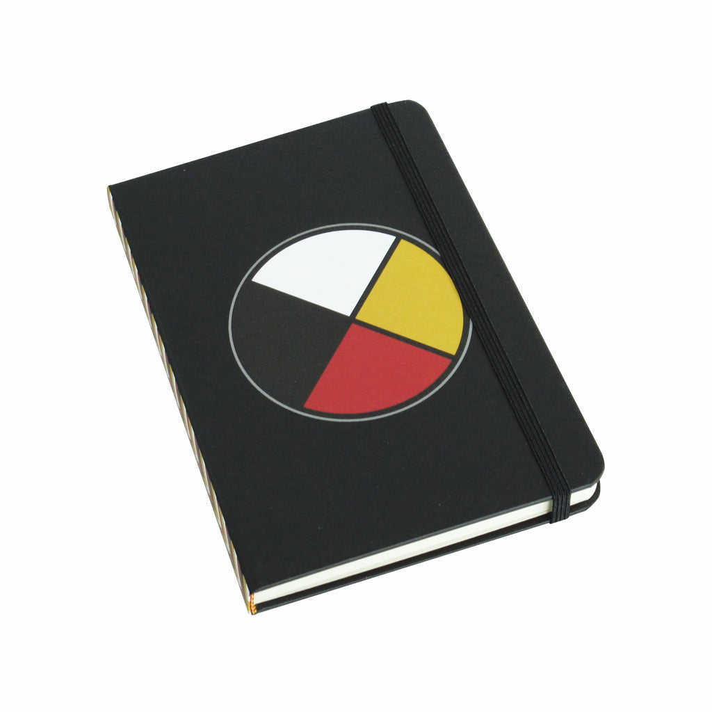Journal - Medicine Wheel-Journal-Oscardo-[Indigenous art journal]-[small gifts from BC]-[Indigenous art stationery]-All The Good Things From BC