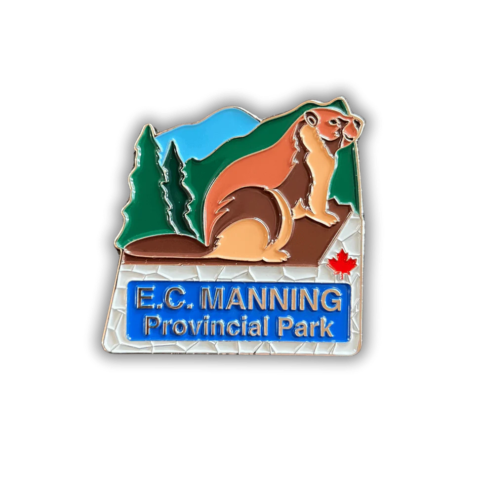 BC Parks Fridge Magnet – E.C. Manning Provincial Park Welcome Sign