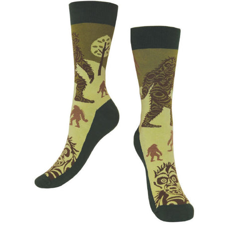 Men's Art Socks - Sasquatch by Francis Horne Sr.