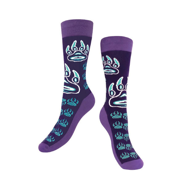 Men's Art Socks - Wolf Spirit by William Cooper