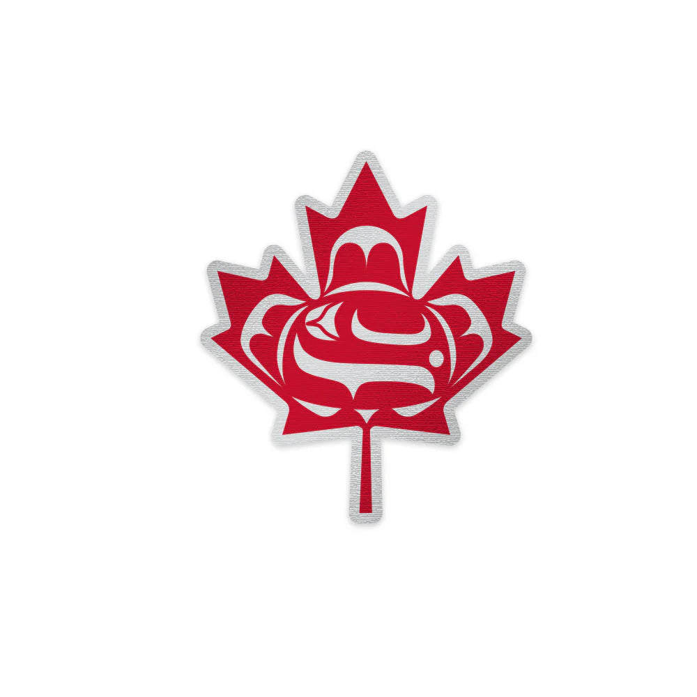 Metallic Fridge Magnet - Standing Together by Curtis Wilson-Magnet-Oscardo-[fridge magnets-[decorative fridge magnets]-[souvenir fridge magnets]-All The Good Things From BC